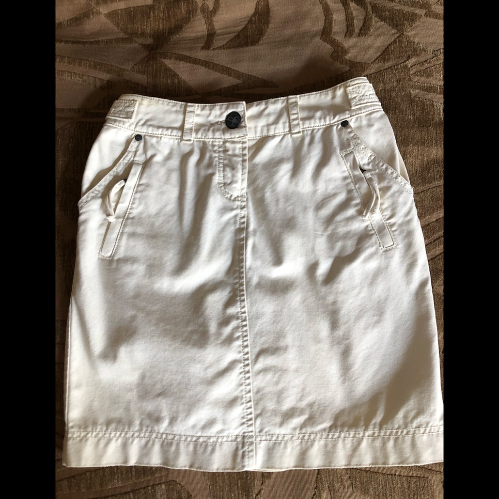 Anthropology Idra boho jean skirt 0